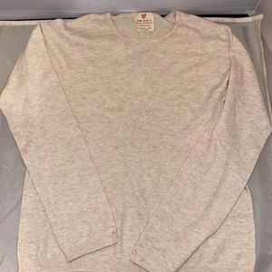 Zara girls sweater neutral color NS home